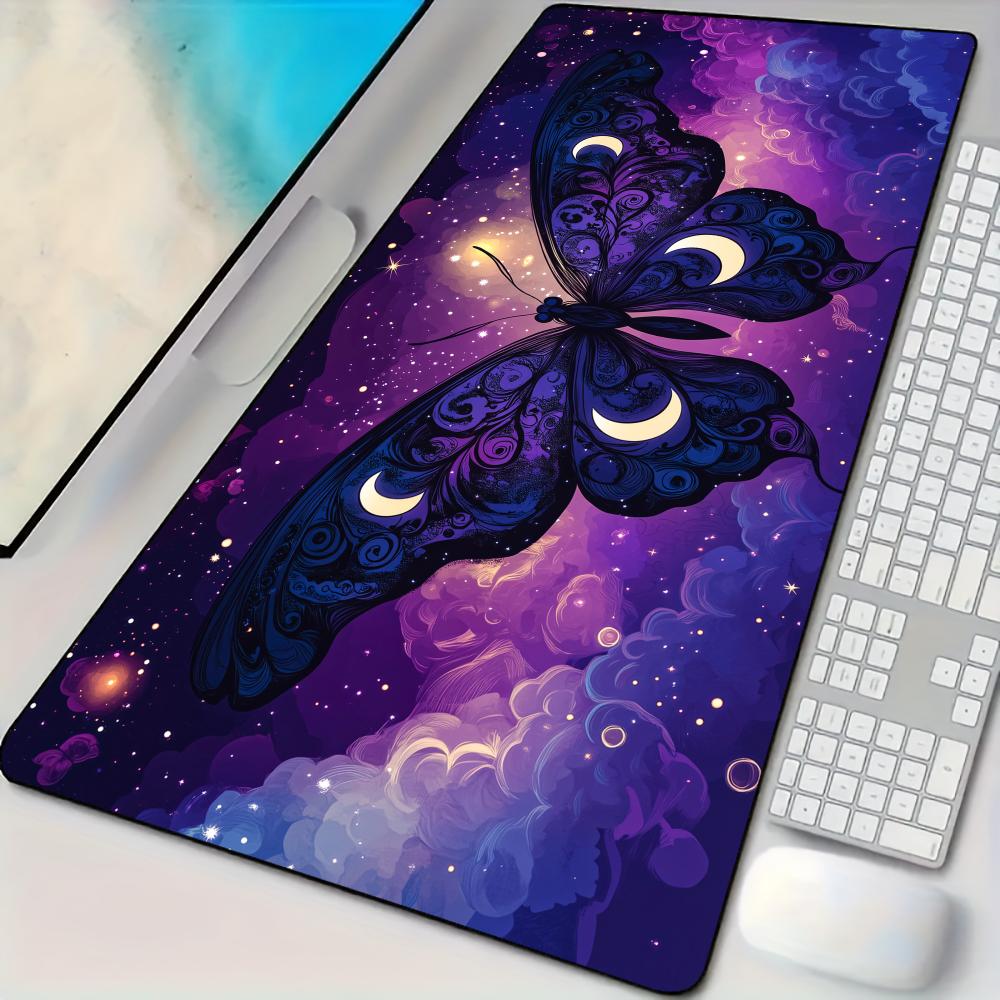 Gaming Mouse Pad Xl - Tapis de Souris Élégant Motif Papillon