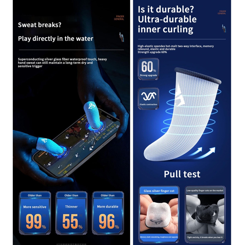 Protège-doigts anti-transpirat - Gaming Accessories Bundle avis et prix