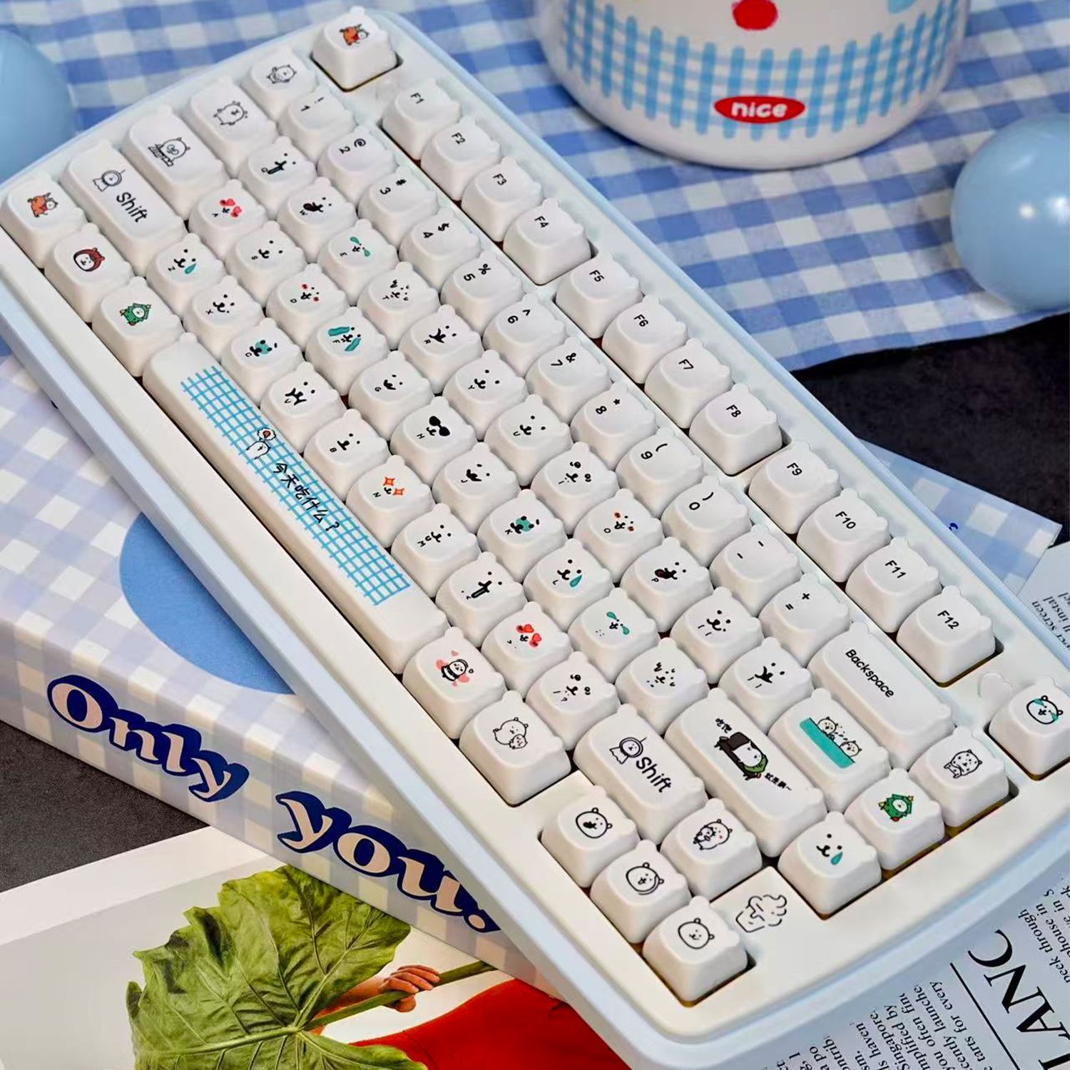 Capuchons de touches PBT Kawai - Gaming Accessories Japan avis et prix