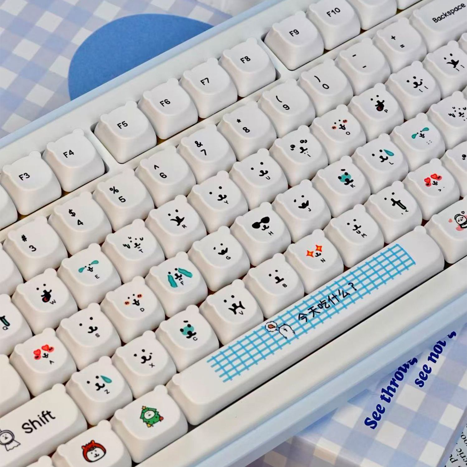 Capuchons de touches PBT Kawai - Gaming Accessories Japan avis et prix